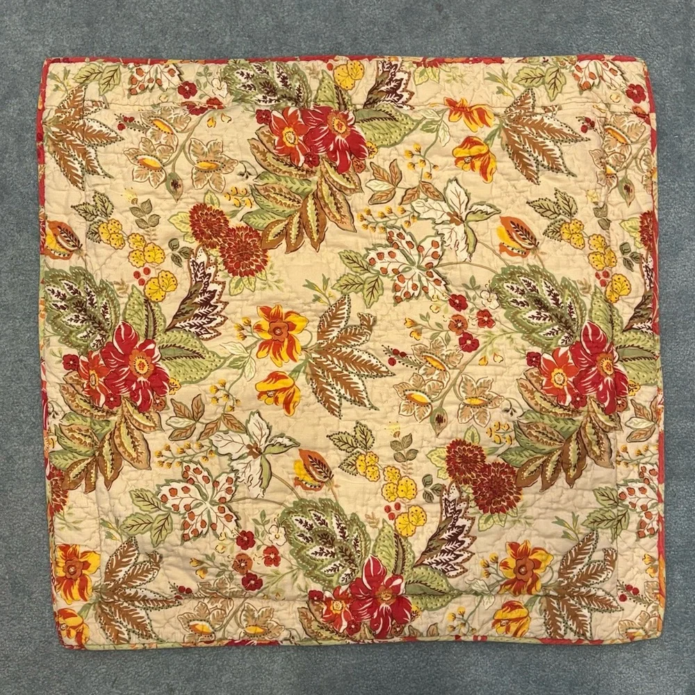 Pottery Barn Quilted Euro Sham